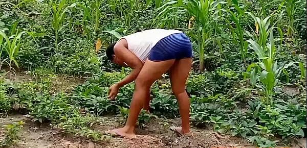 Butt fuck in a meadow with one of my College boy in my plantain farm